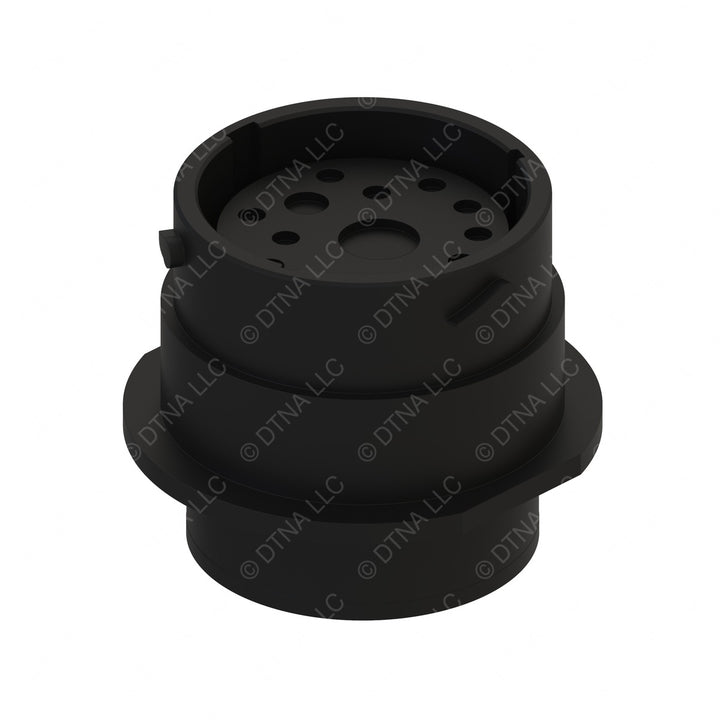 23-14208-006 RECEPTACLE-14CAV,HDP,DUF,BK