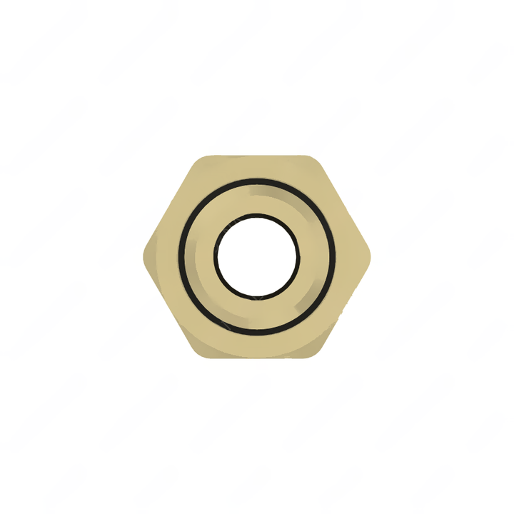 23-14405-008 CONN-STR,1/2 PTC X M16 ORNG
