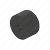 23-14516-000 BUMPER-RBR,STEEL INSERT,15.9MM