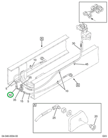 230766R1 Fitting, Elbow, 45 Deg, Flared