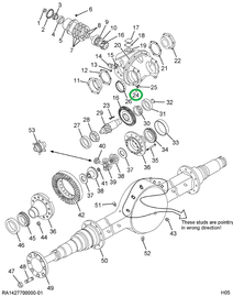232359R1 Washer Carrier Bearing Cap