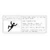 24-00912-001 DECAL WARNING ENTRY/EX