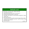 24-01610-000 LABEL-RADIATOR FILL