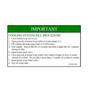 24-01610-000 LABEL-RADIATOR FILL