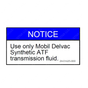 24-01625-000 LABEL-FLUID,MOBIL DELVAC