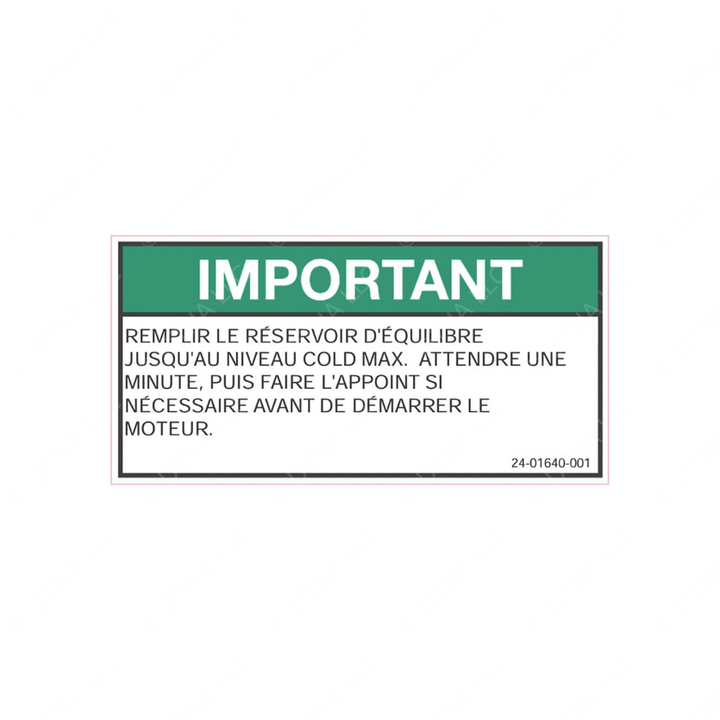 24-01640-001 LABEL-PROCEDURE,FILL,SURGE