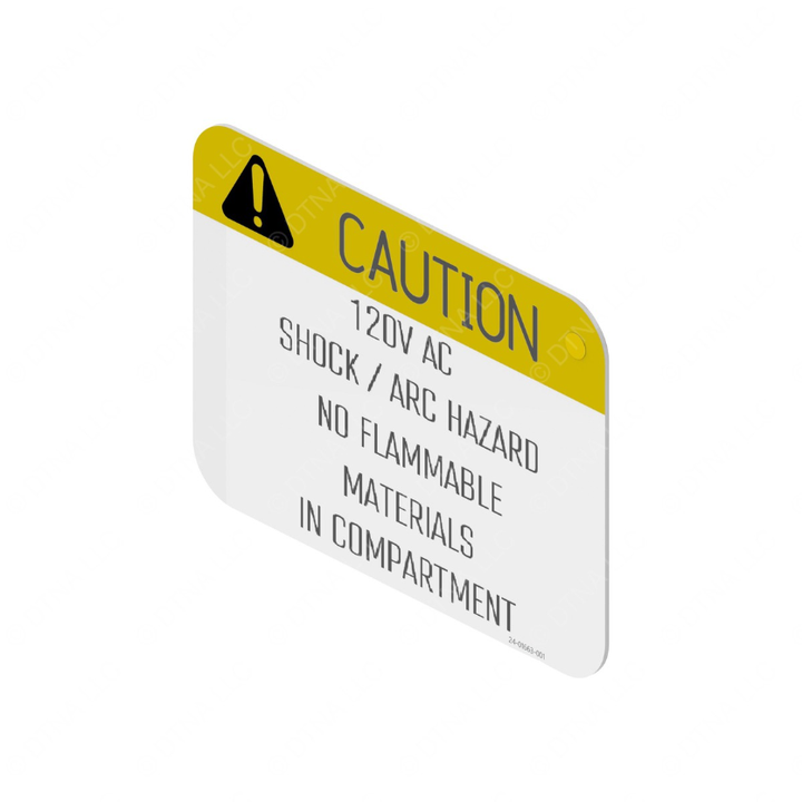 24-01663-001 LABEL-CAUTION,POWER AC