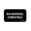24-01714-000 LABEL-FUEL/OIL TANK- B20 COMPATIBLE