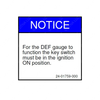 24-01759-000 LABEL-DEF GAUGE