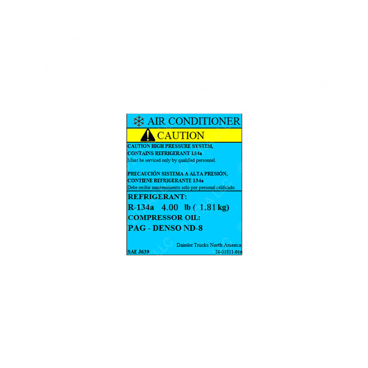 24-01811-016 LABEL-4.00LB,1.81KG,DENSO