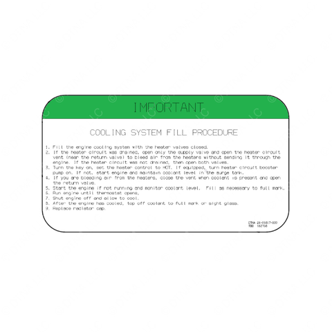 24-01817-000 LABEL-FILL,CLNT,2013