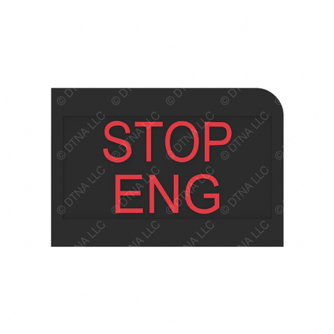 24-01840-017 LEGEND -INDICATOR, STOP ENG