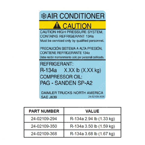 24-02109-294 LABEL-2.94LB,1.33KG,SP-A2