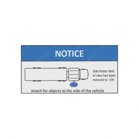 24-02145-000 LABEL-BENDIX BLINDSPOTTER