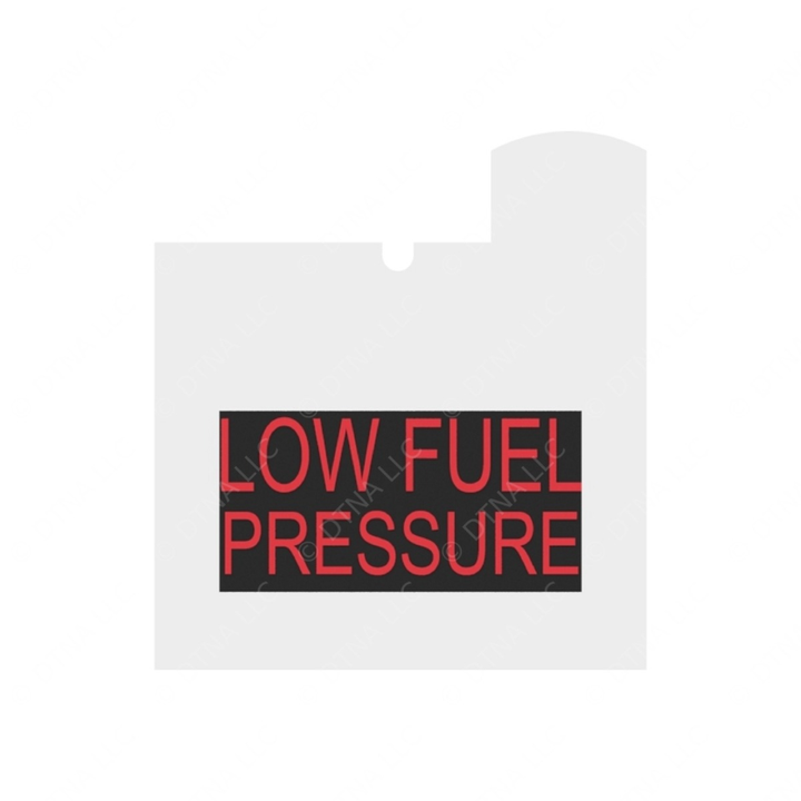 24-54925-083 LENS-INDICATOR/WARNING LAMP-LEGEND-LOW F