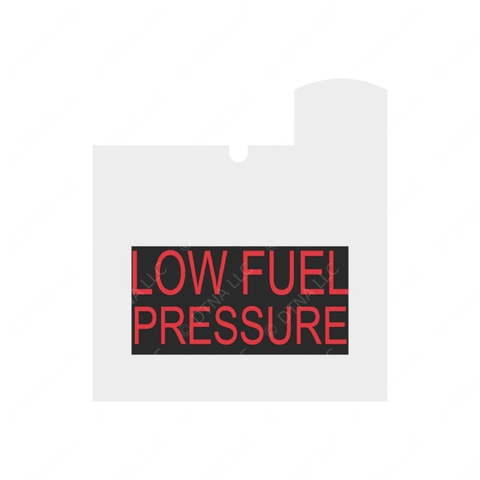 24-54925-083 LENS-INDICATOR/WARNING LAMP-LEGEND-LOW F