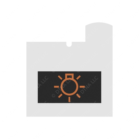 24-54925-094 LEGEND-BULB OUT,ICU3X