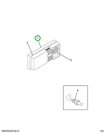 24615R1 SCREW, NO. 8-18 X 5/8 PHC P/HD