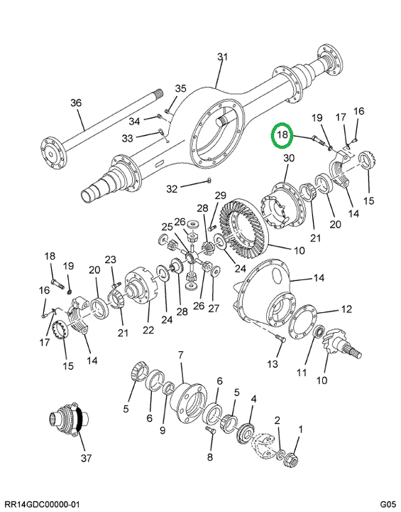 24895R1 BOLT HH 3/4-10X4-1/2 PHC TYP 8