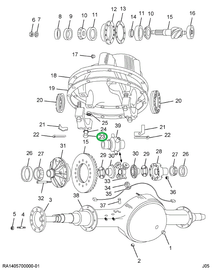 24896R1 BOLT HH 3/4-10X5 PHC TYP 8