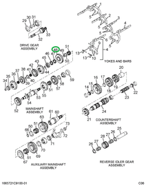 2500220C1 GEAR MASHFT 4TH SPEED