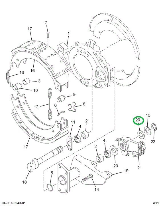 2500915C1 WASHER FLAT .030 THICKNESS