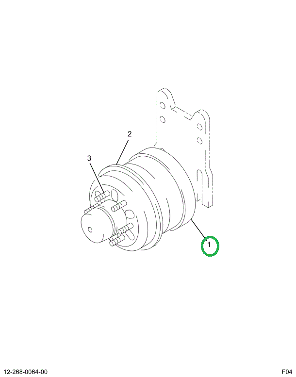 2501130C91 HUB FAN DRIVE PULLEY