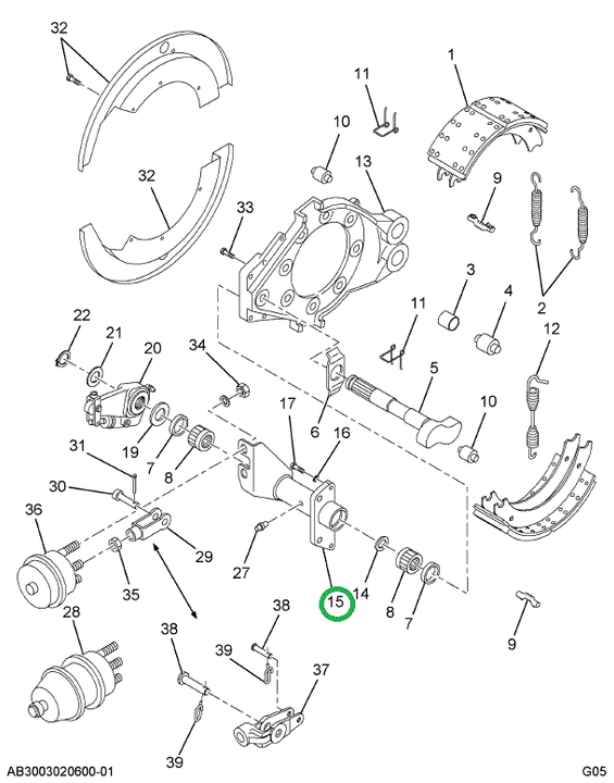 2501171C91 BRACKET BRK CAMSHAFT & CHAMBER