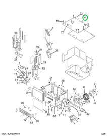 2501239C1 COVER SEAT HTR BOX