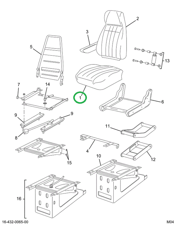 2501751C1 BRACKET SEAT BELT