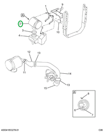 2502058C1 FASTENER,KIT AIR CLNR FASTENER