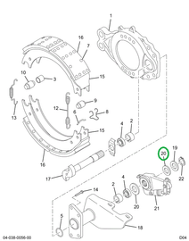 2502429C1 Washer, Flat, 0.104 Thickness