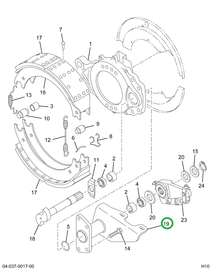 2502436C91 BRACKET BRK CAMSHAFT & CHAMBER