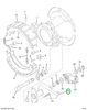 2502441C91 Bracket, Brake Camshaft And Ch