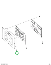 2502619C93 HOUSING ASM INSTR CLUSTER