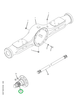 2502706C1 Spindle, Axle Housing End