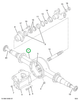 2502924C1 HOUSING R/R AXLE 14GRS AIR