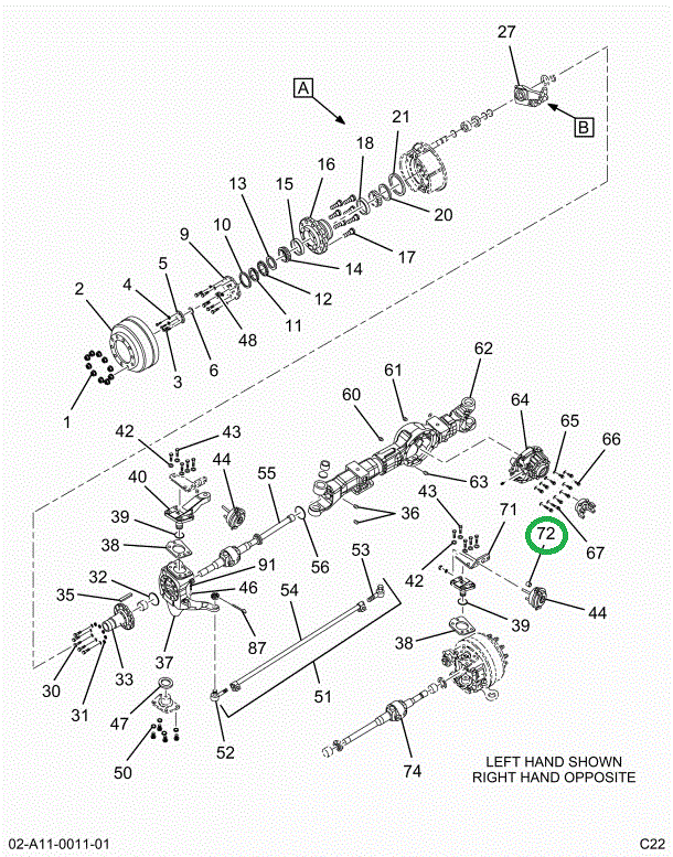 2502926C1 BUSHING ABS SENSOR