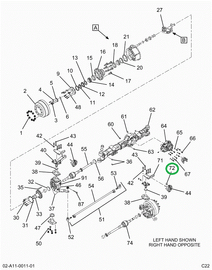 2502926C1 BUSHING ABS SENSOR