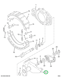 2503206C91 Bracket, Camshaft And Chamber,