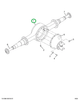 2503513C1 Housing, Axle Rear