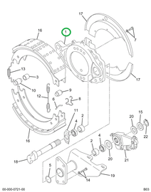 2503564C91 SPIDER BRAKE W/BUSH & SEAL