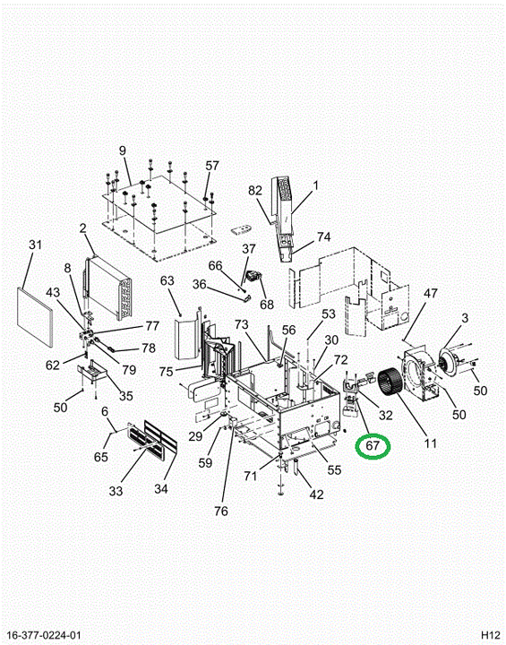 2503727C1 RESISTOR 12V 4-SPD