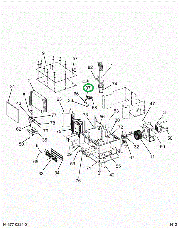 2503731C1 ROD BLEND DOOR