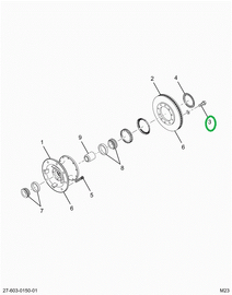 2504222C1 BOLT RIM MTG M22 X 1.5MM