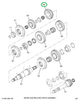 2504246C1 Gear Main Shaft 5th