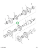 2504249C1 GEAR MASHFT 3RD SPEED