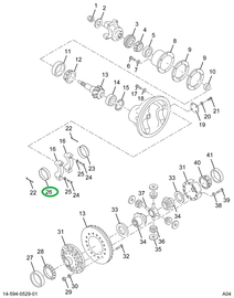 2504322C1 ADJUSTER DIFF LT