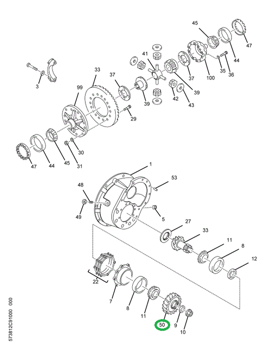 2504359C1 GEAR DIFF HELICAL DRIVEN