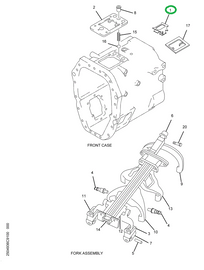 2504553C1 LOCK INTER SHIFT BAR